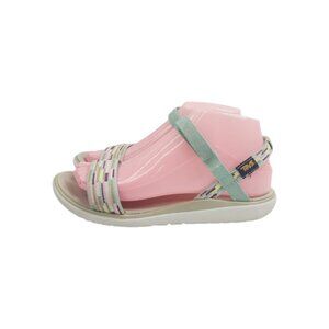 Teva Women's Green Jade Float Livia Wide Strap Strappy Sandal Size 8